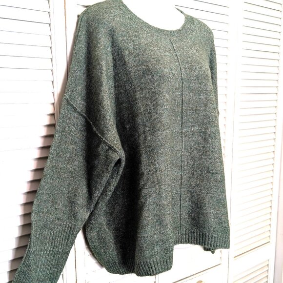 Legendary Outfitters Women's Super Soft Cozy Crewneck Sweater Olive Green XXL - Picture 1 of 16